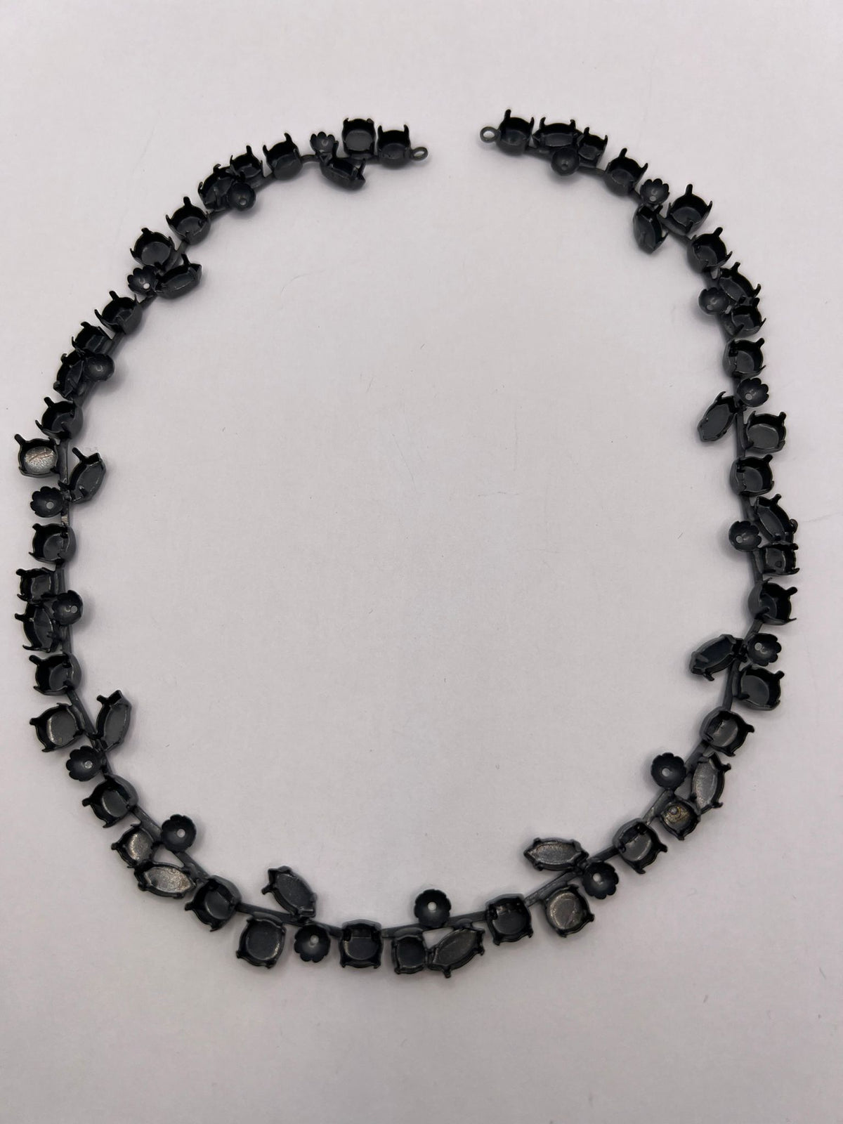 6482 Vintage leerer Kette zum Befüllen mit Swarovski Kristallen 40cm