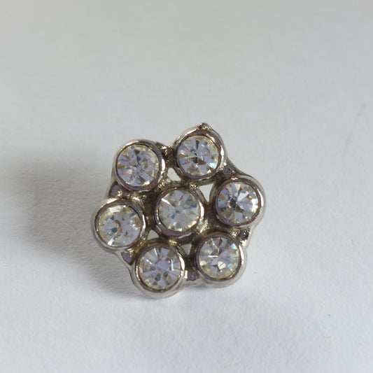 4160 Knopfe mit Swarovski Kristallen & Perlen 19.5mm