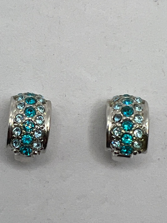 30542 Vintage Swarovski Kristallen Ohrclip 9mm