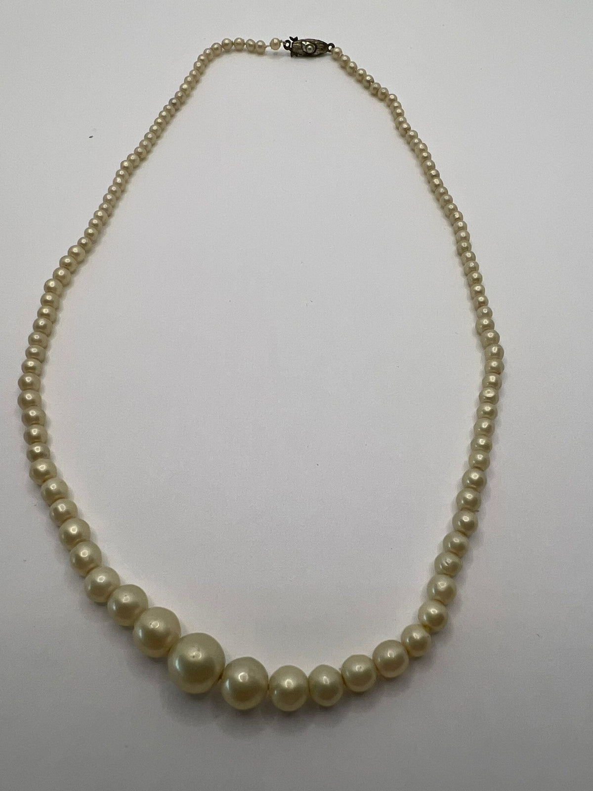 6320 Vintage Perlen Halsketten 44cm