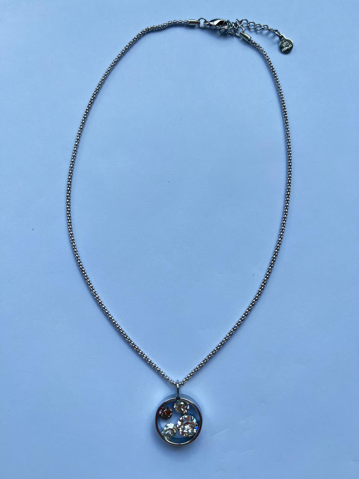 6135 Vintage Swarovski Kristallen Halsketten 41cm