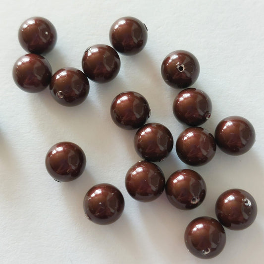 Swarovski® Pearl Maroon Pearl 8mm