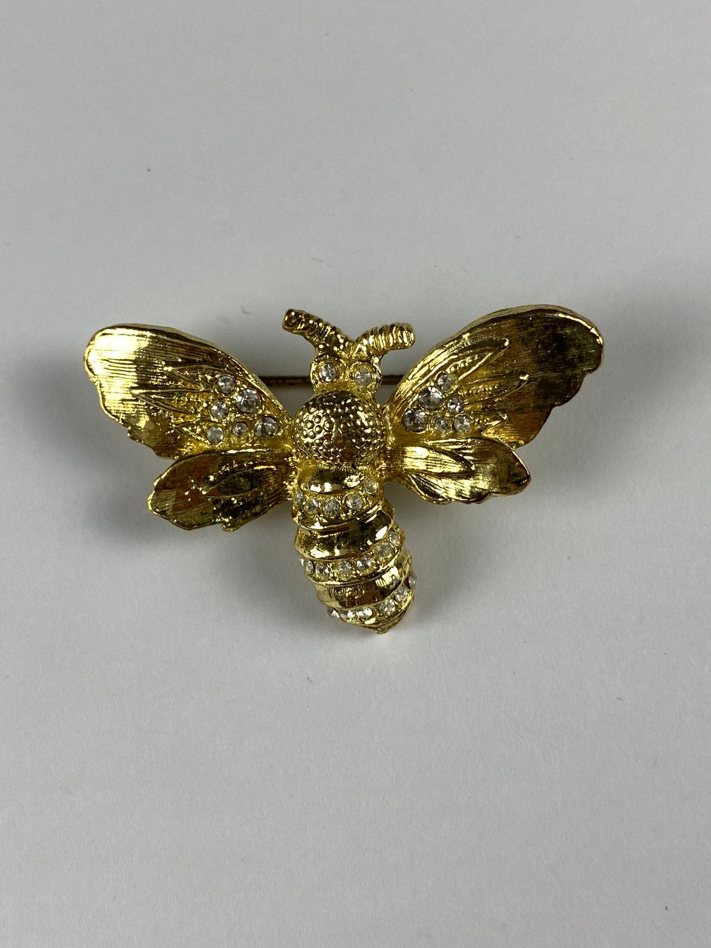 8183 Vintage Bienenbrosche 42x26,5mm