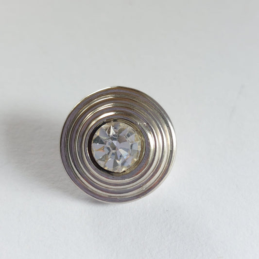 4151 Knopfe mit Swarovski Kristallen 13mm