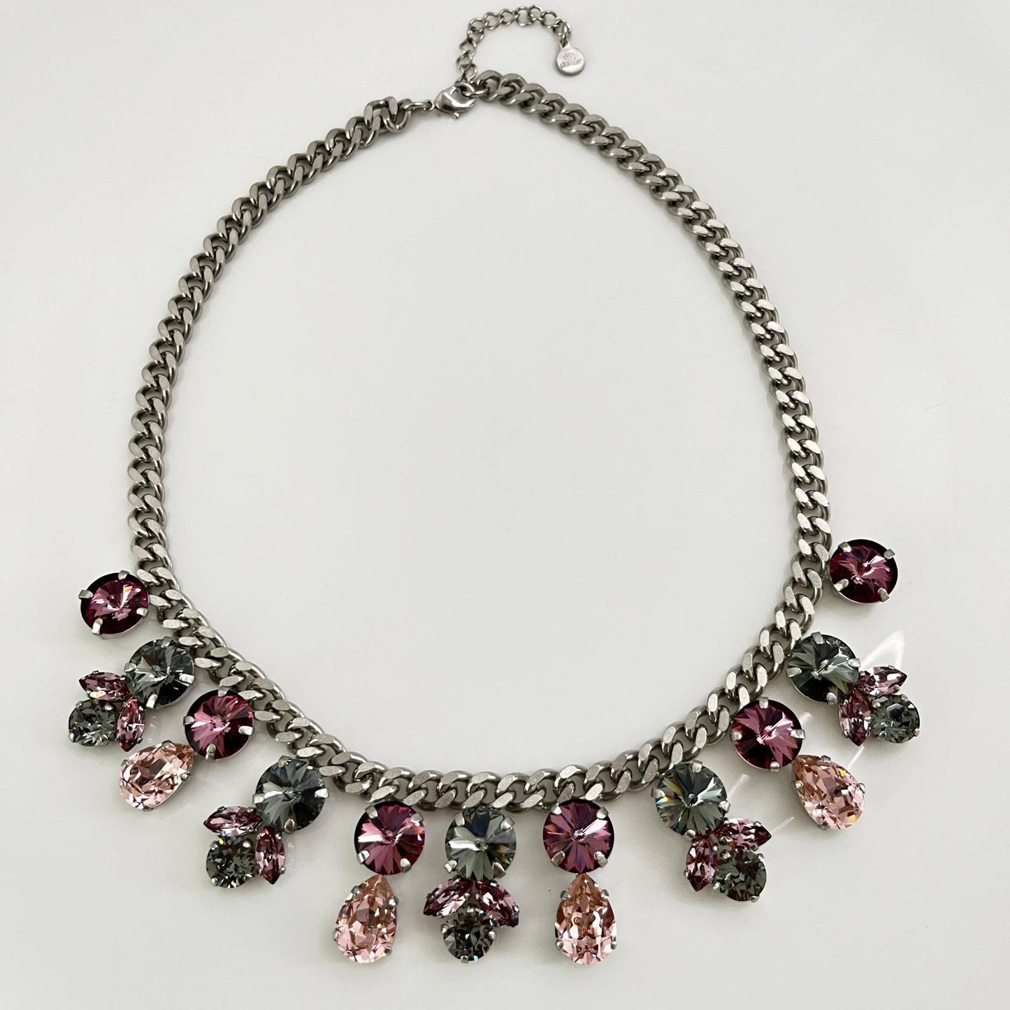 6241 Vintage Swarovski Kristallen Halsketten 44cm
