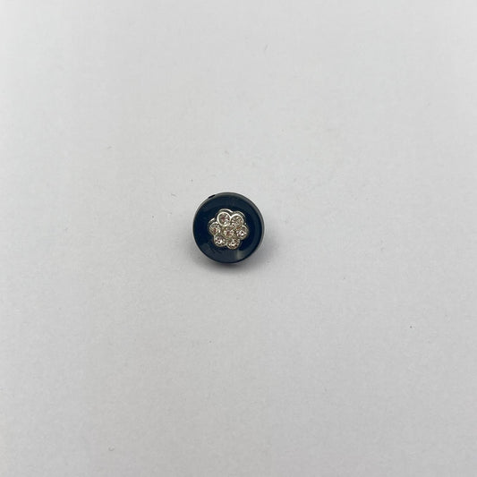 4451 Vintage Kunststoff Swarovski Kristallen Knöpfe 13mm