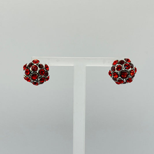 30791 Vintage Swarovski Kristallen Ohrhänger 14mm