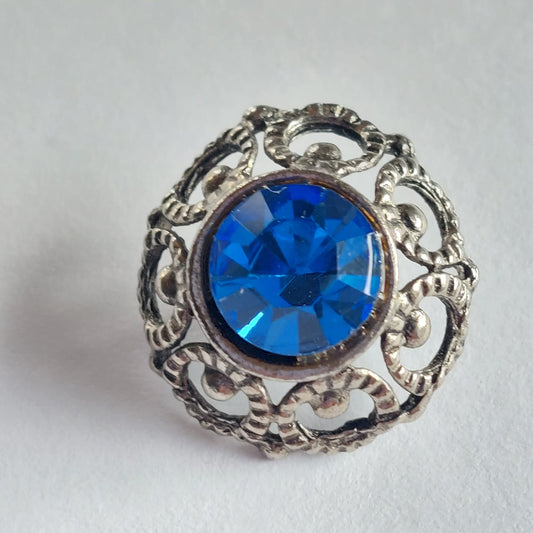 4088 Knopfe mit Swarovski Kristallen 17mm