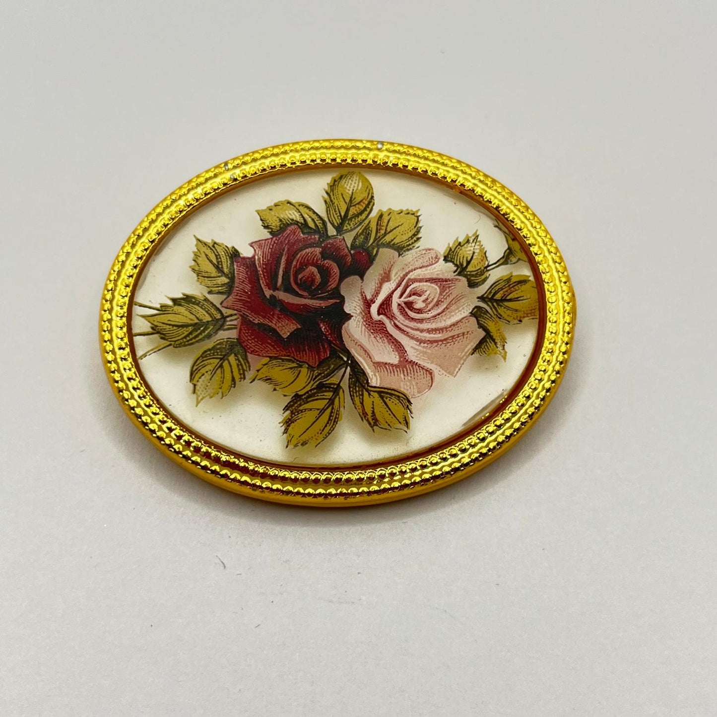 2420 Vintage Cabochon Schalhalter 40mm