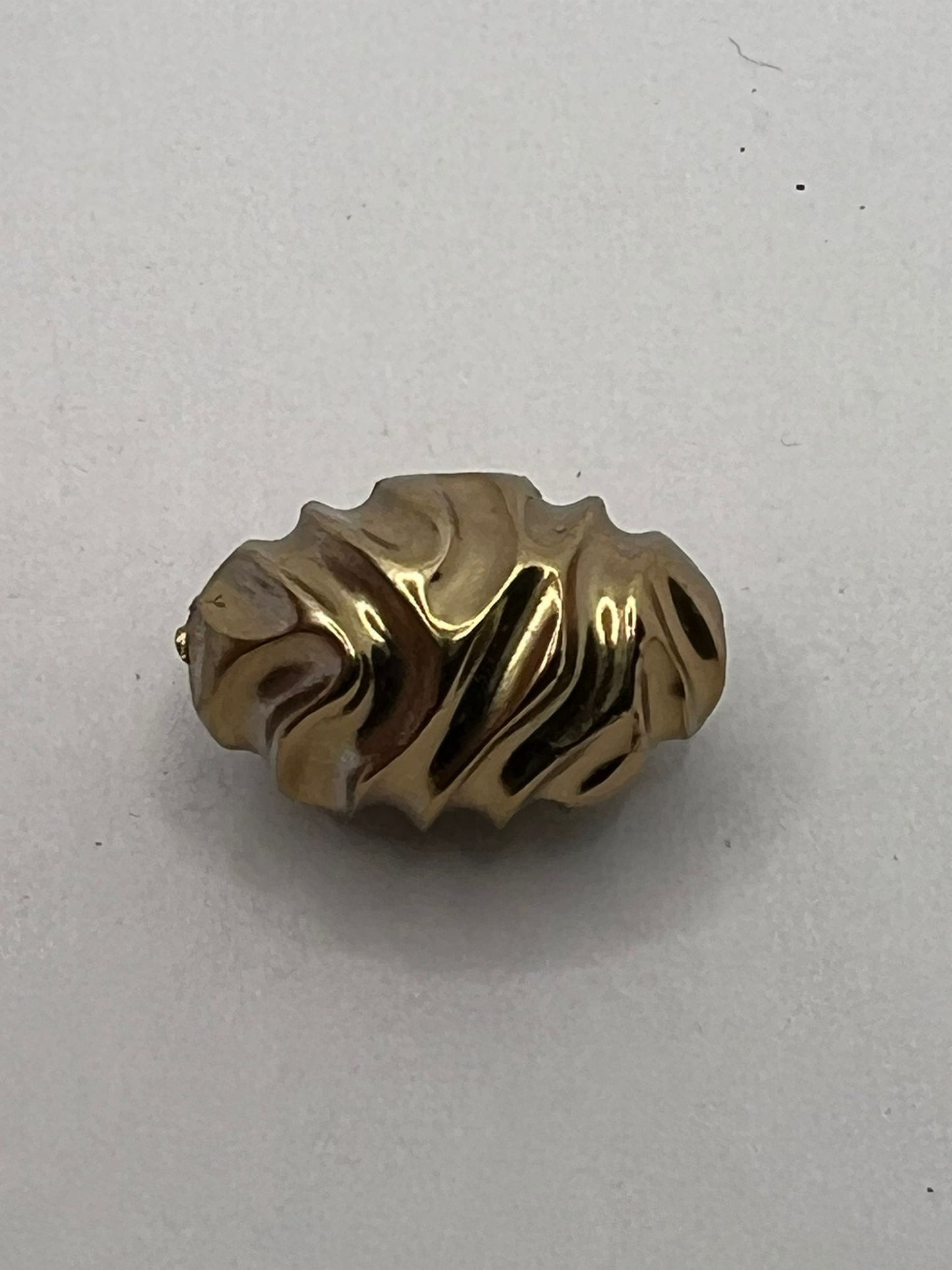59485 Vintage Plated Perle 19mm