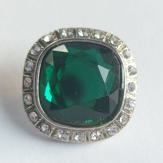 4039 Knopfe mit Swarovski Kristallen 20mm
