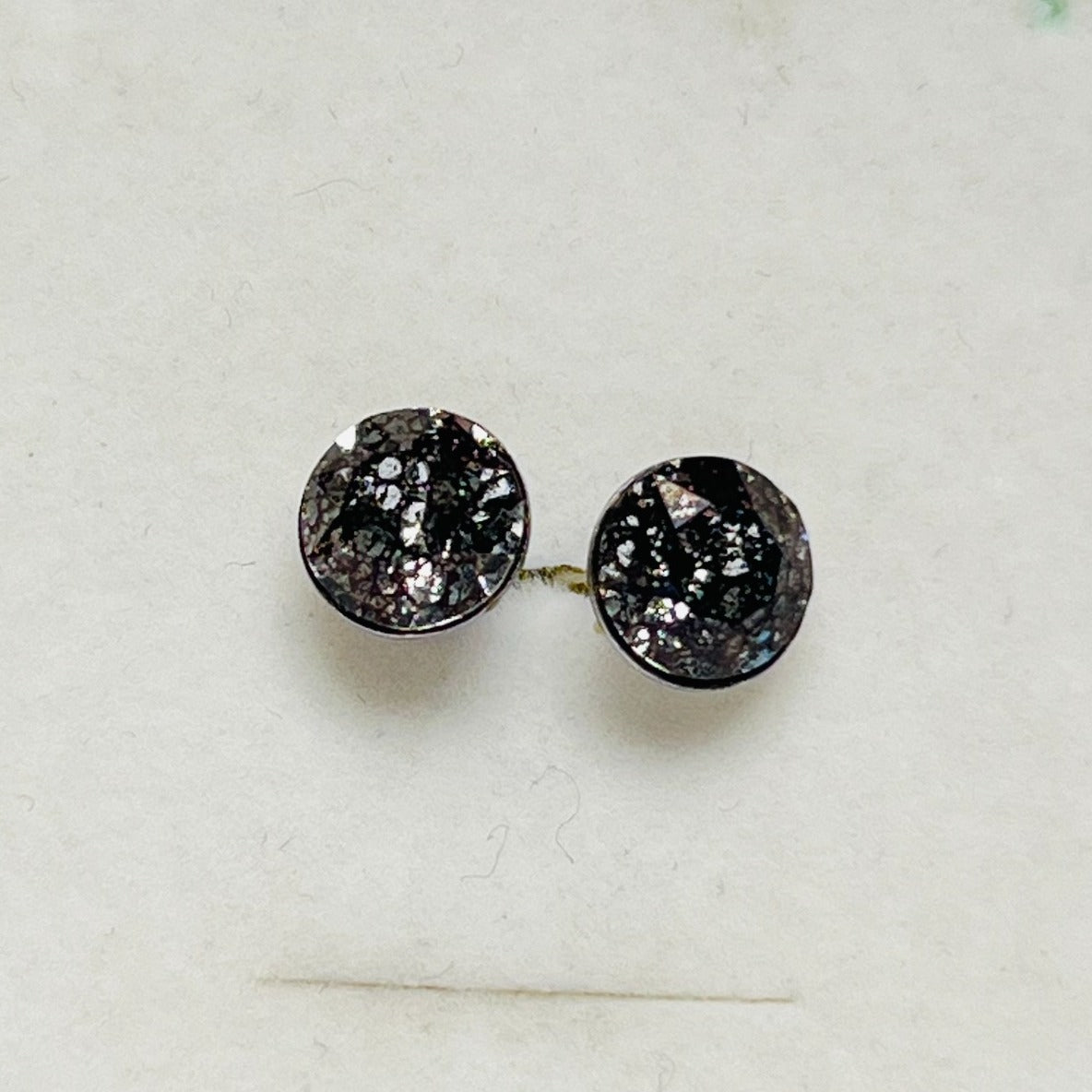 3924 Vintage Earring mit Swarovski Crystals 9mm