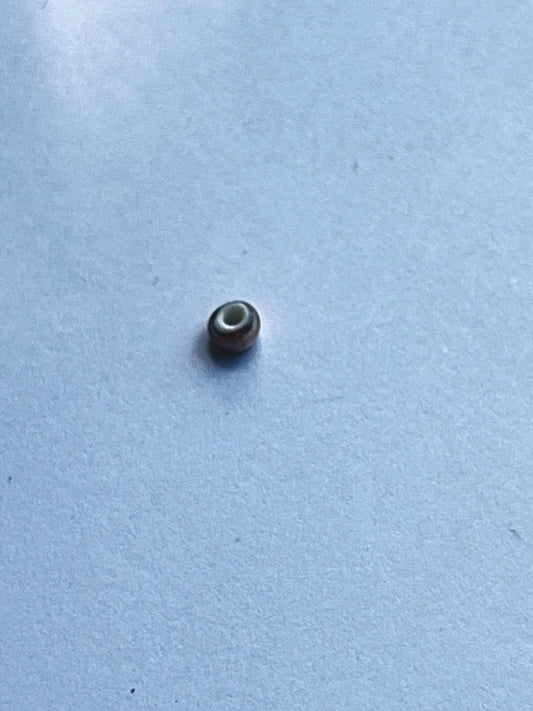 1053 Vintage Kunststoff Perlen Bead 2mm