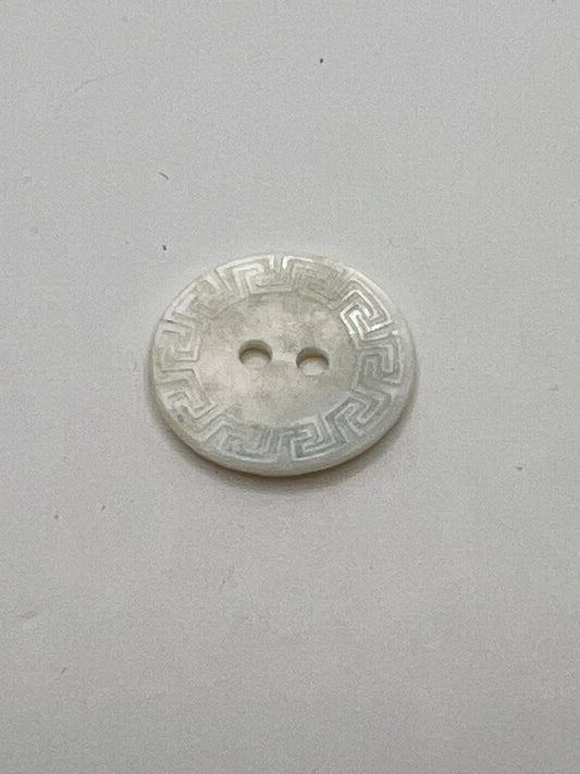 4795 Vintage Perlmutt Knopf 19mm