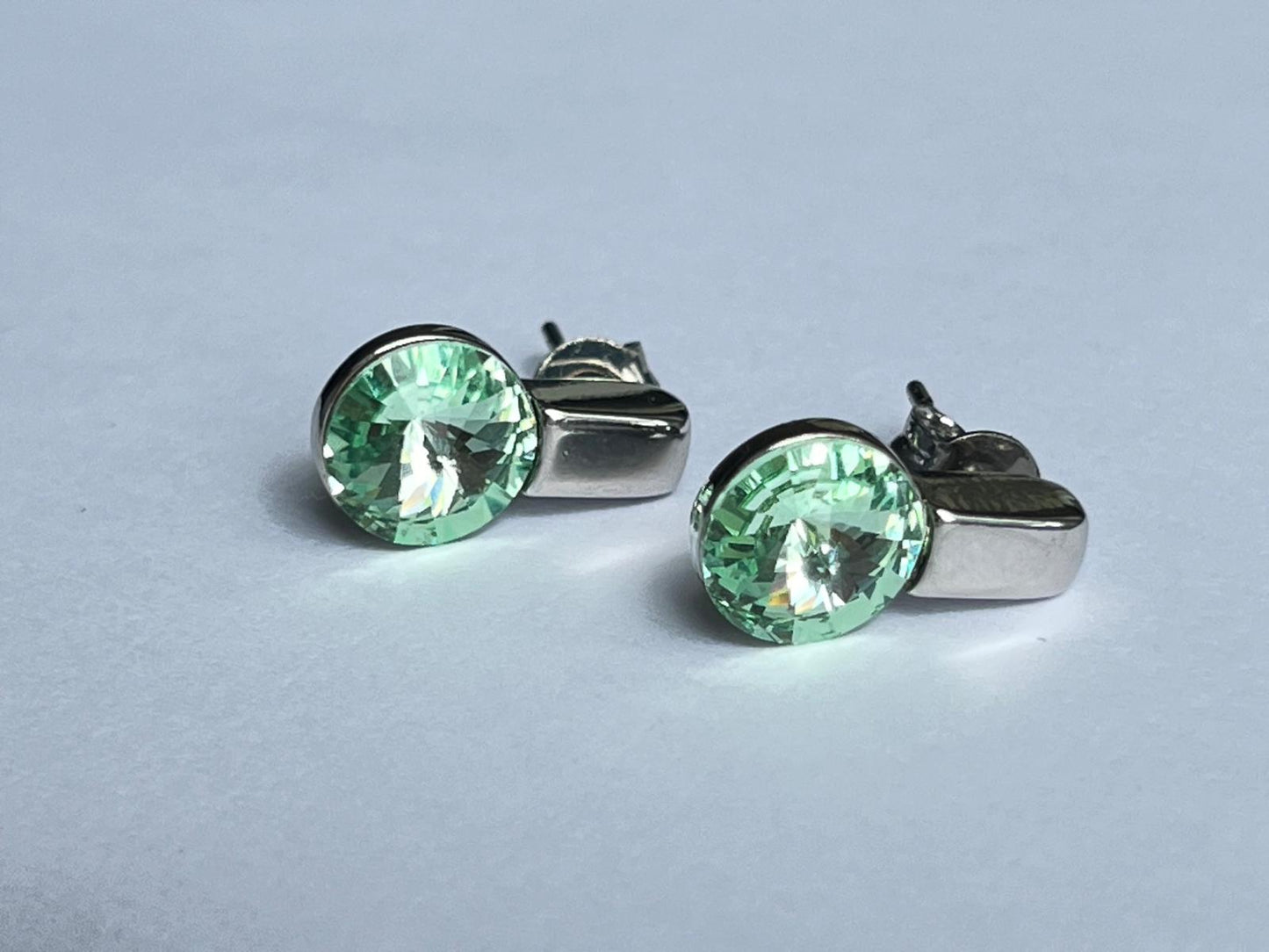 3106 Vintage Swarovski Kristallen Ohrhänger 15mm