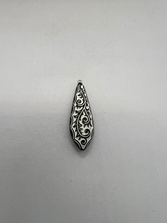 1194 Vintage Filigren Anhänger 37mm