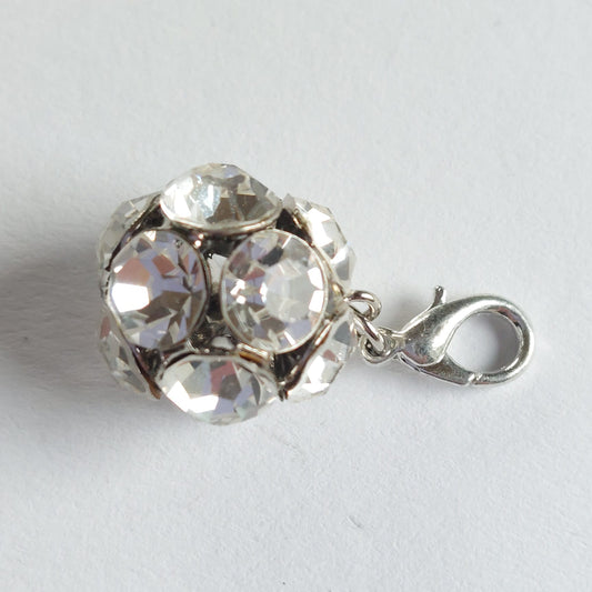 Accessoire-Anhänger mit Swarovski Kristallen 15,7mm