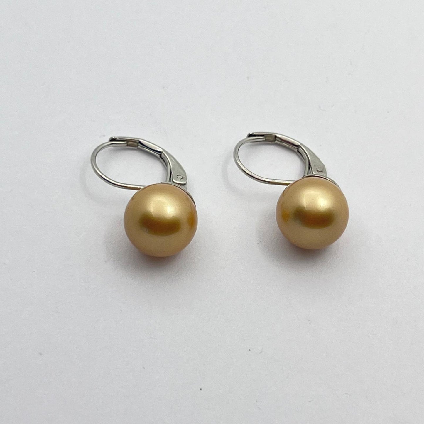 30662 Vintage Swarovski Kristallen Ohrhanger 9mm