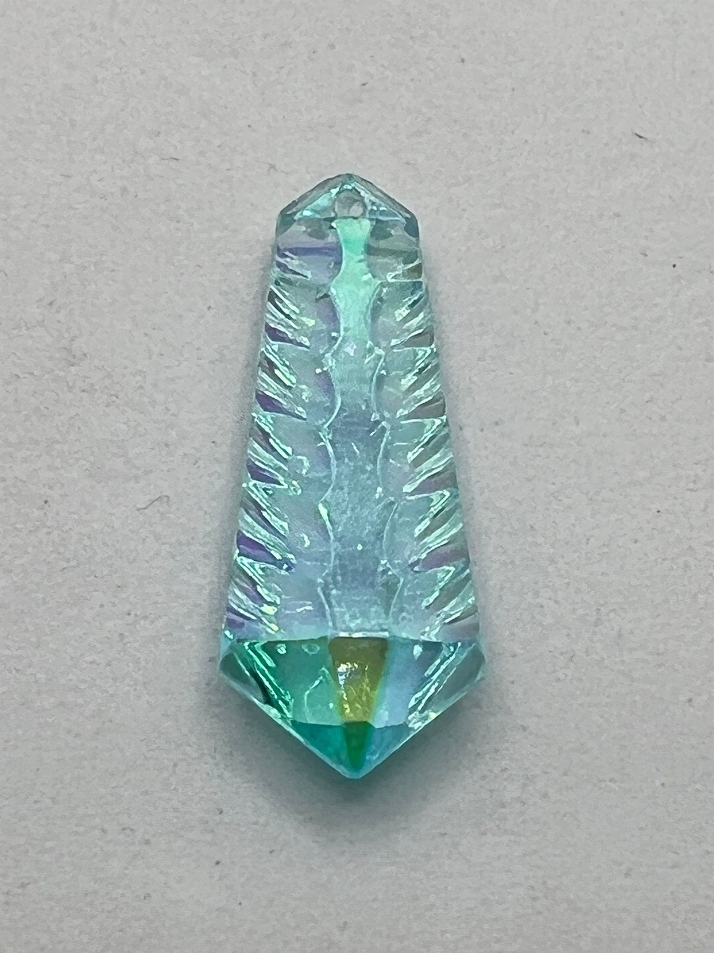 59248 Vintage Kunststoff Perle 32mm