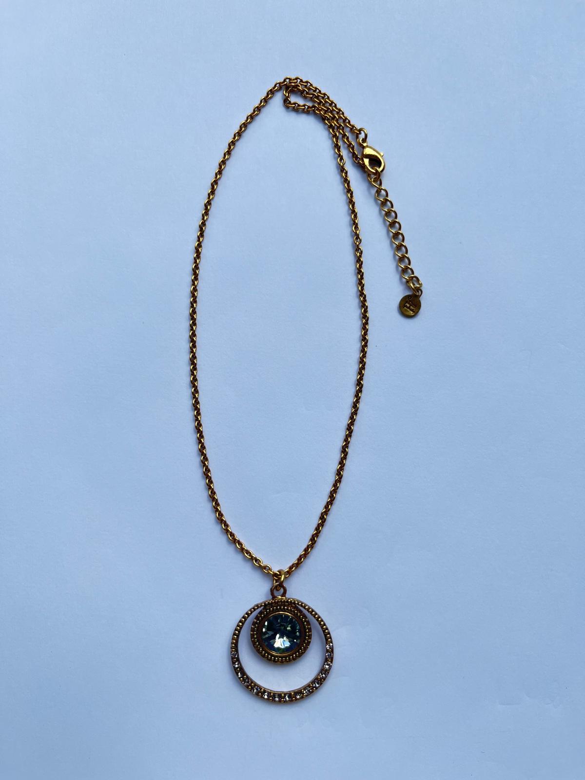 6112 Vintage Swarovski Kristallen Halskette 40mm