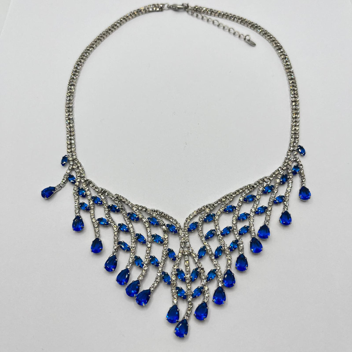 6373 Vintage Swarovski Kristallen Collier 41cm