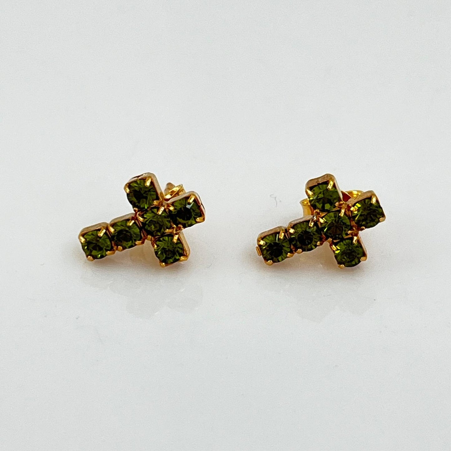 30383 Vintage Swarovski Kristallen Ohrstecker 13mm