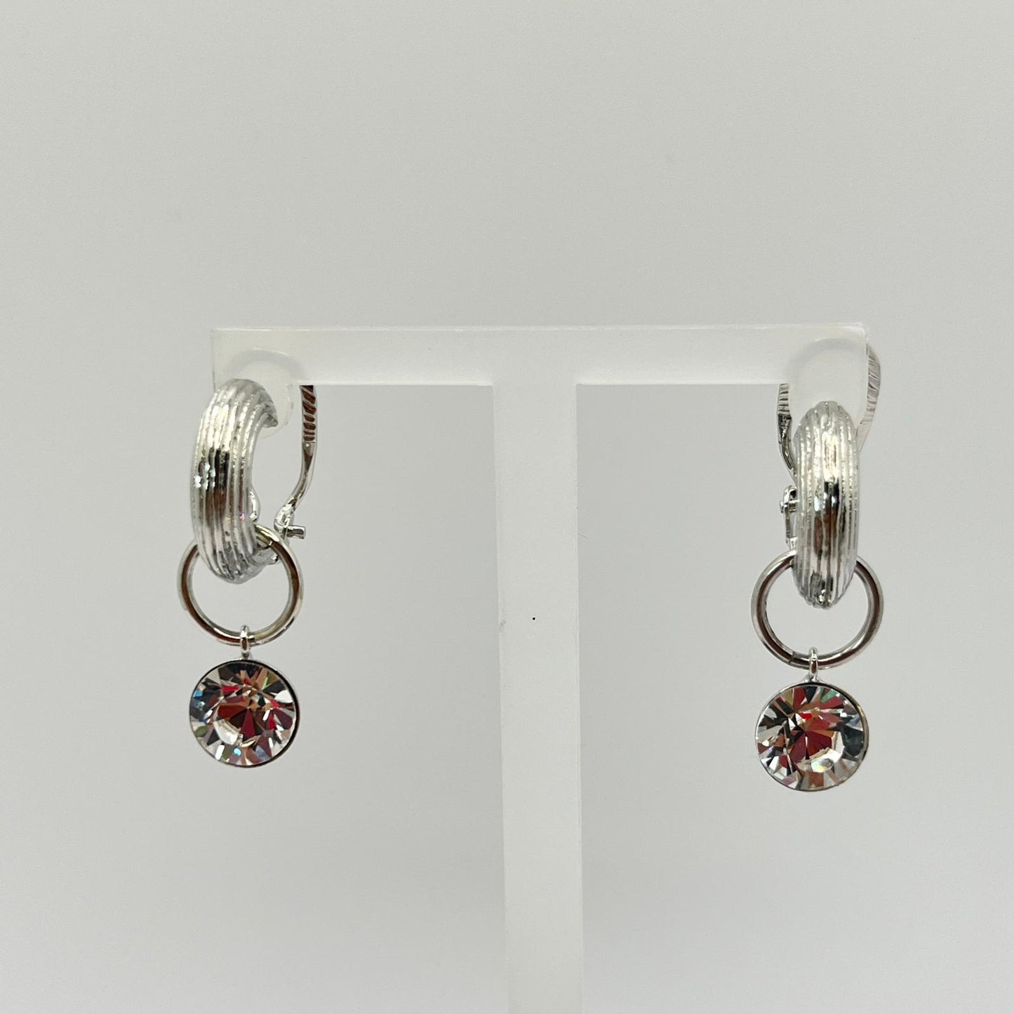 30719 Vintage Swarovski Kristallen Ohrstecker 30mm