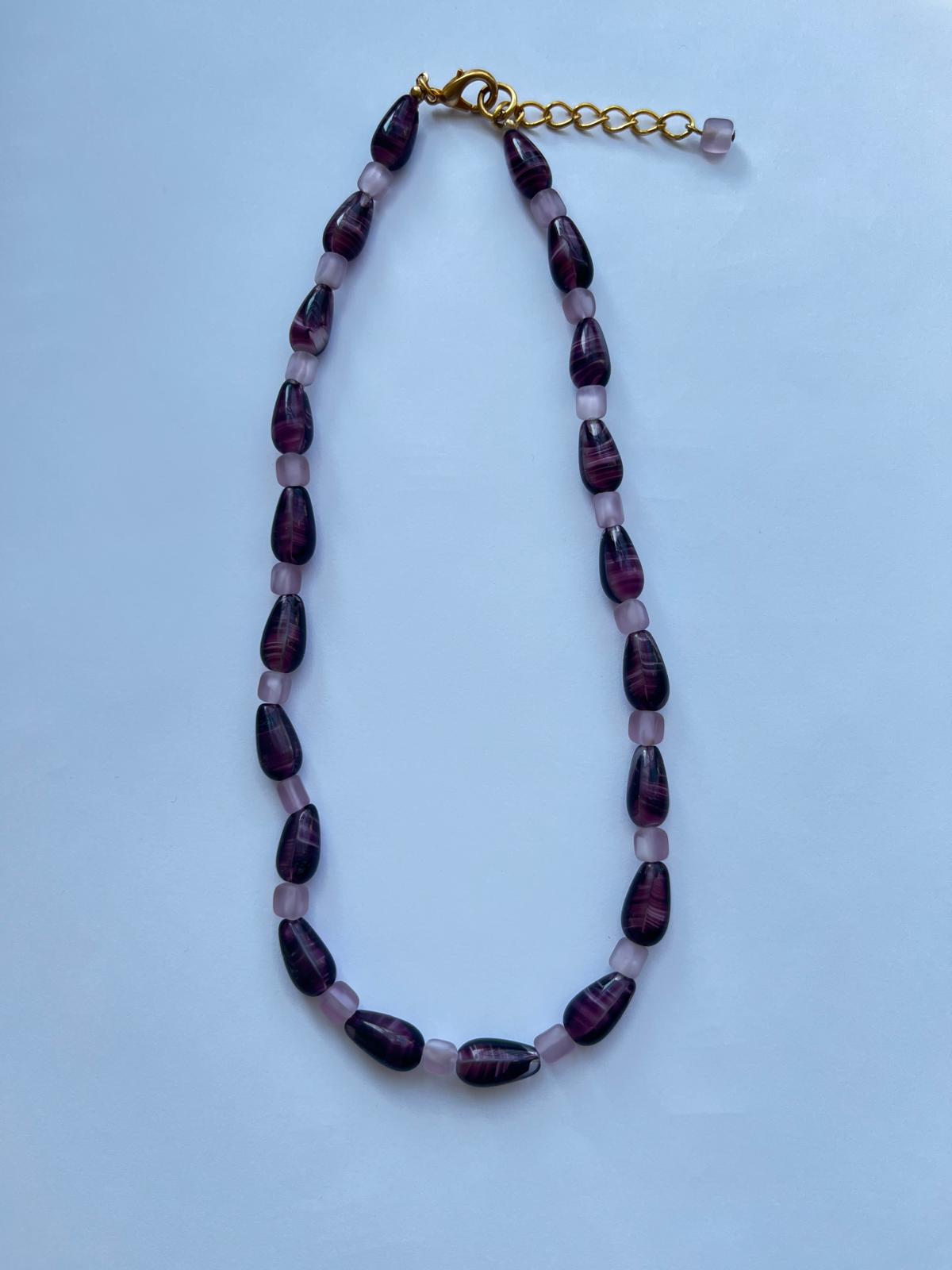 6068 Vintage Perlenkette 42cm