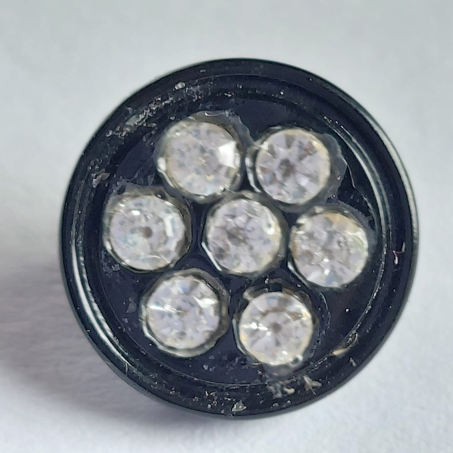 4280 Knopfe mit Swarovski Kristallen 14mm