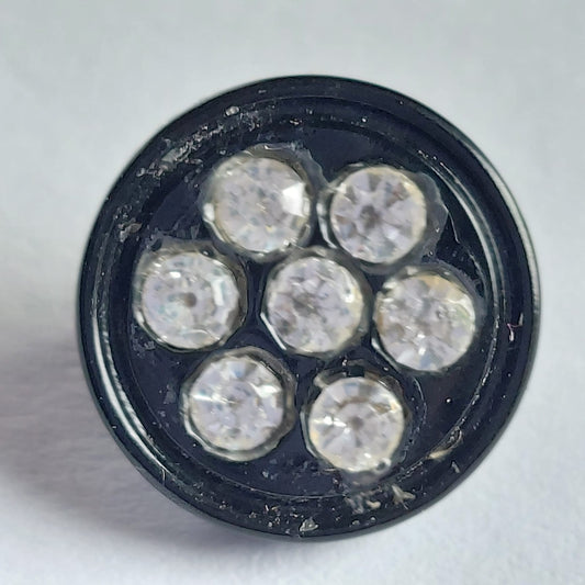 4280 Knopfe mit Swarovski Kristallen 14mm
