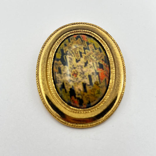 2425 Vintage Cabochon Schalhalter 45mm