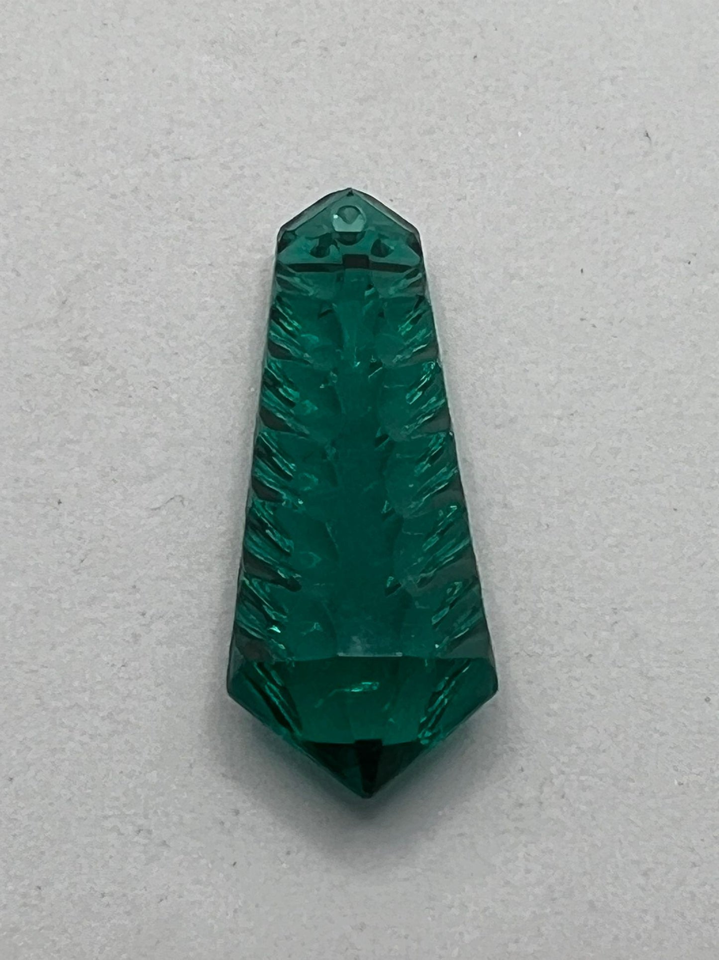 59259 Vintage Kunststoff Perle 32mm