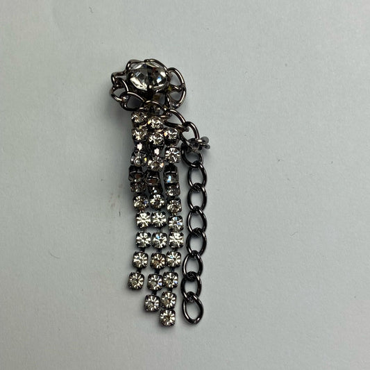 30462 Vintage Swarovski Kristallen Ohrclip 61mm