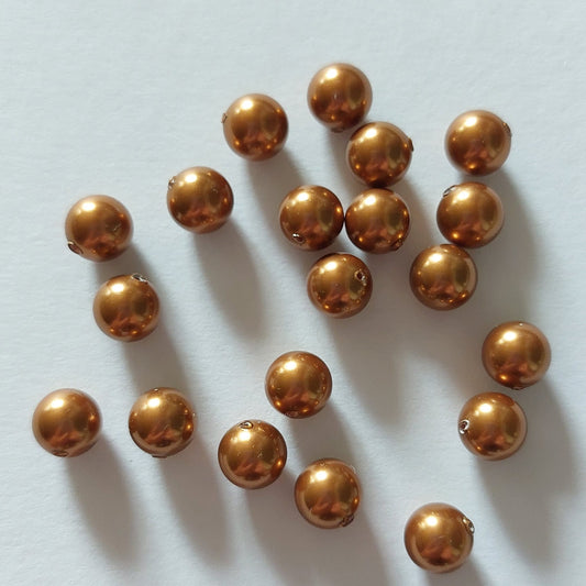 Swarovski® Pearl Copper Pearl 8mm
