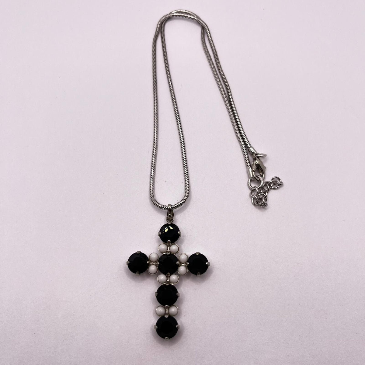 6303 Vintage Swarovski Kristallen Halsketten 44cm