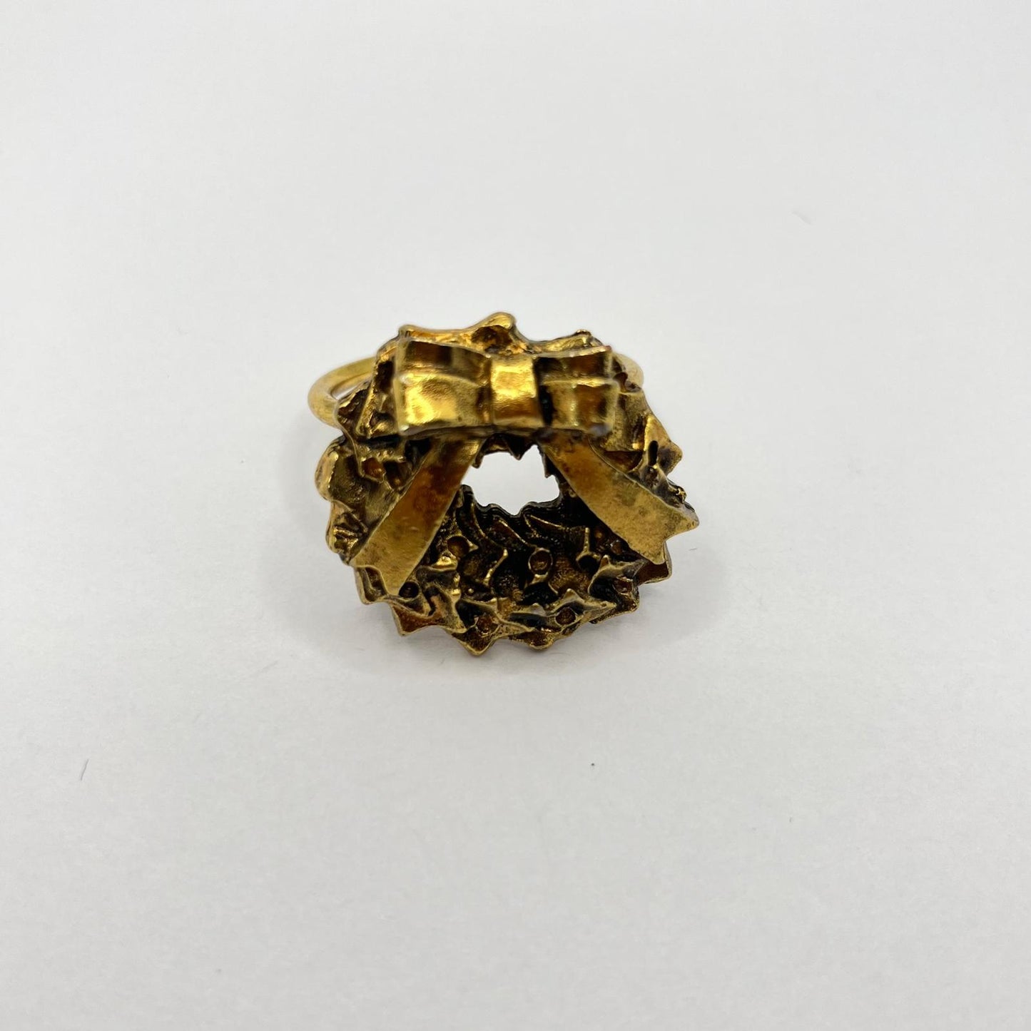 2526 Vintage leerer Schalhalter zum Befüllen mit Swarovski Kristallen 31mm