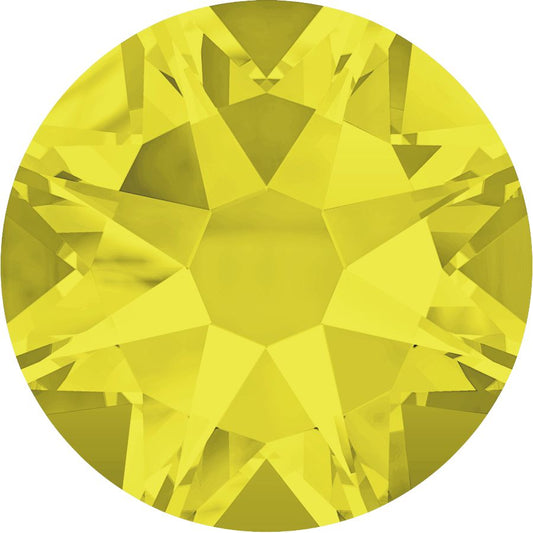 Swarovski® Nail Crystals Flat Rund Citrine SS5