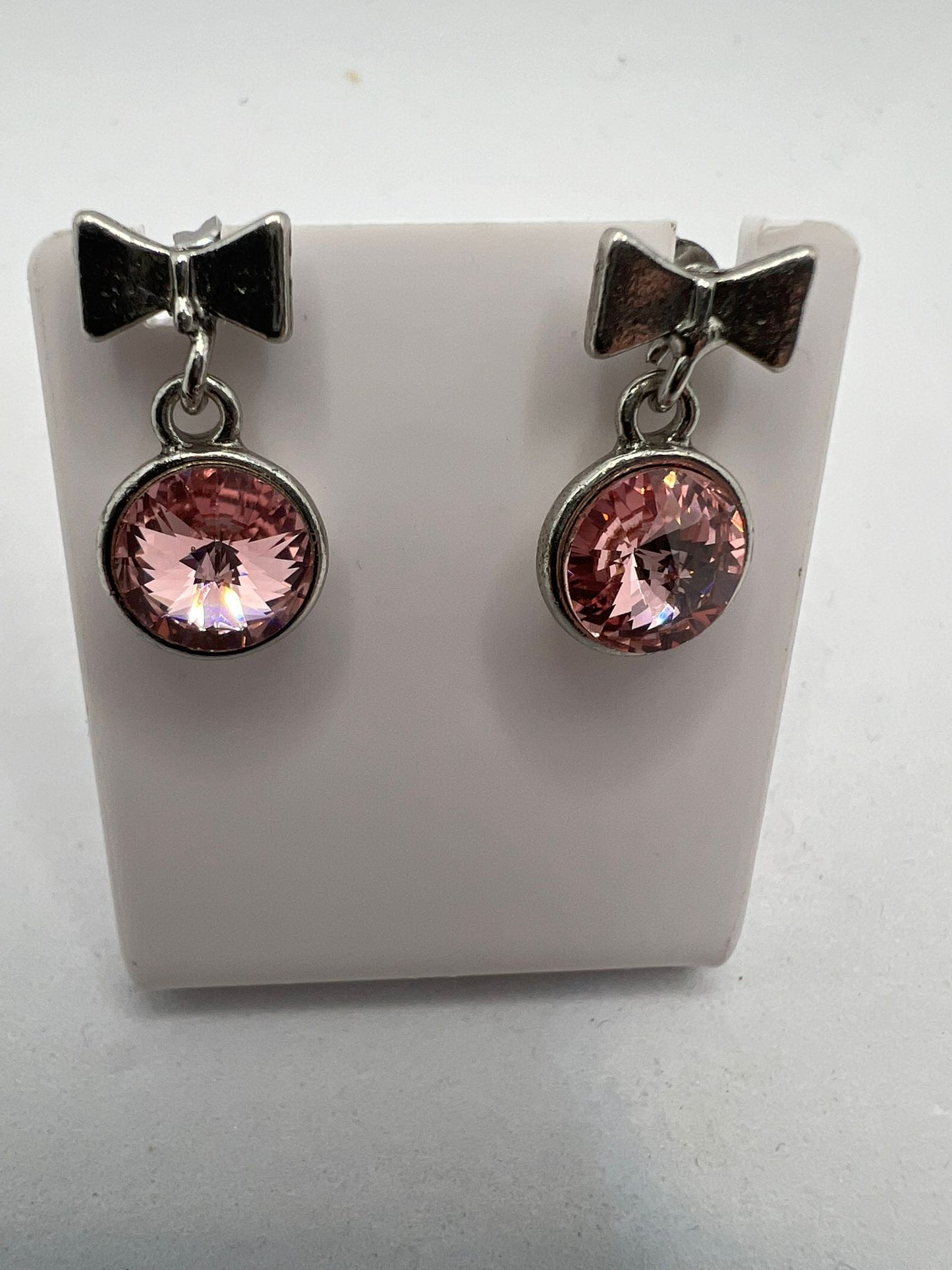 30616 Vintage Swarovski Kristallen Ohrhanger 9mm