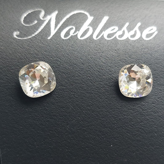 Original Vintage Noblesse Crystal Kollektion Ohrringe 8mm