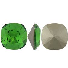 Swarovski® Fancy Cushion Square Fern Green 10mm