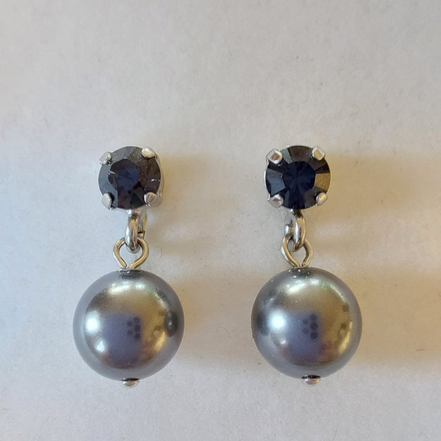 3792 Vintage Earring mit Swarovski Crystals