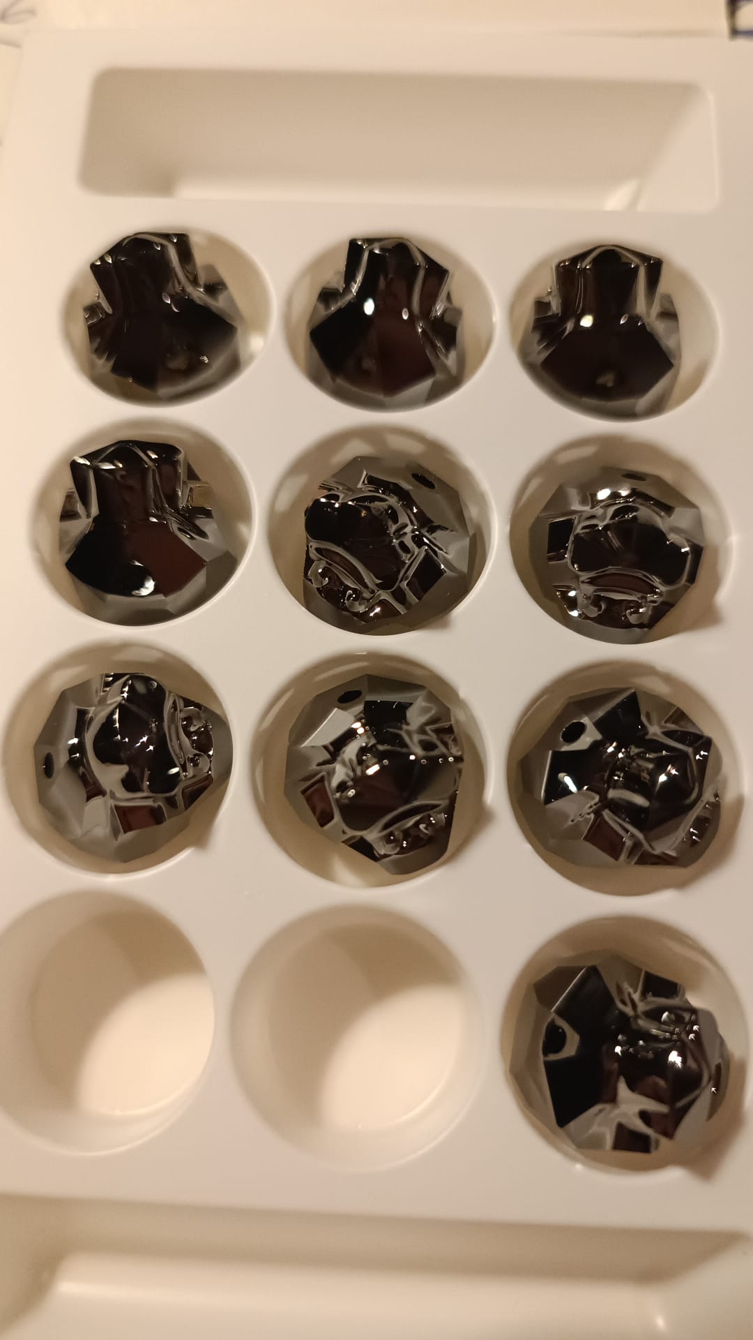 Swarovski® Beads Panther Silver Night 14mm