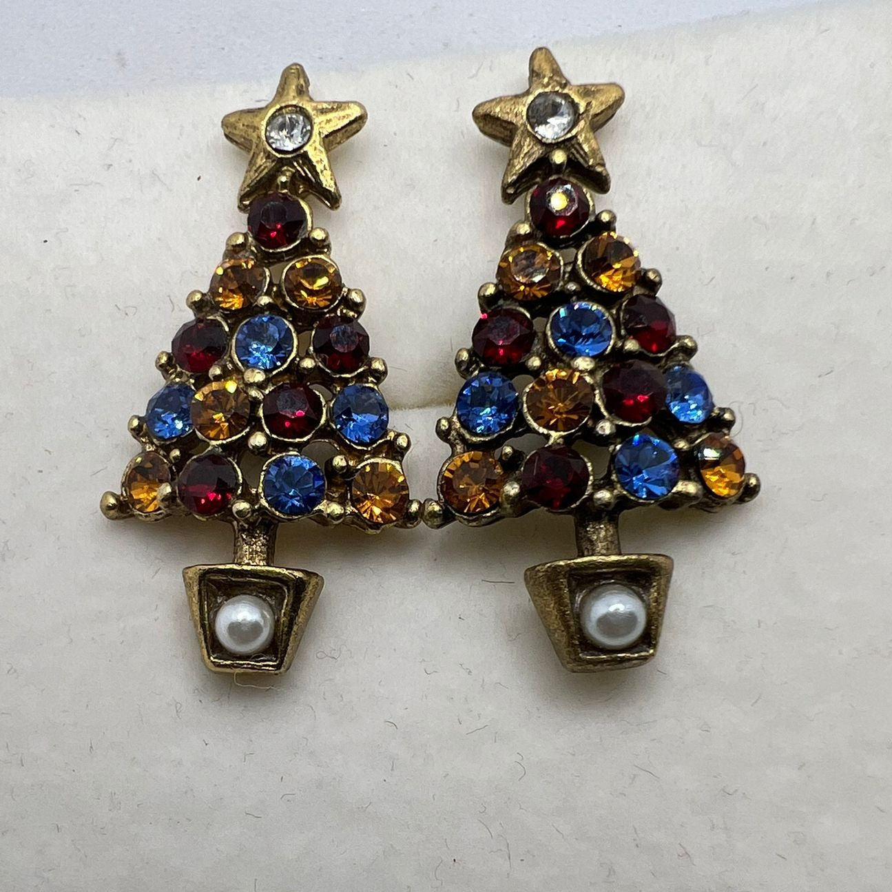 30539 Vintage Swarovski Kristallen Ohrclip 32mm