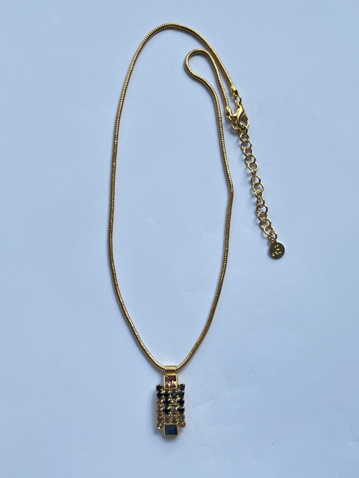 6114 Vintage Swarovski Kristallen Halskette 42mm