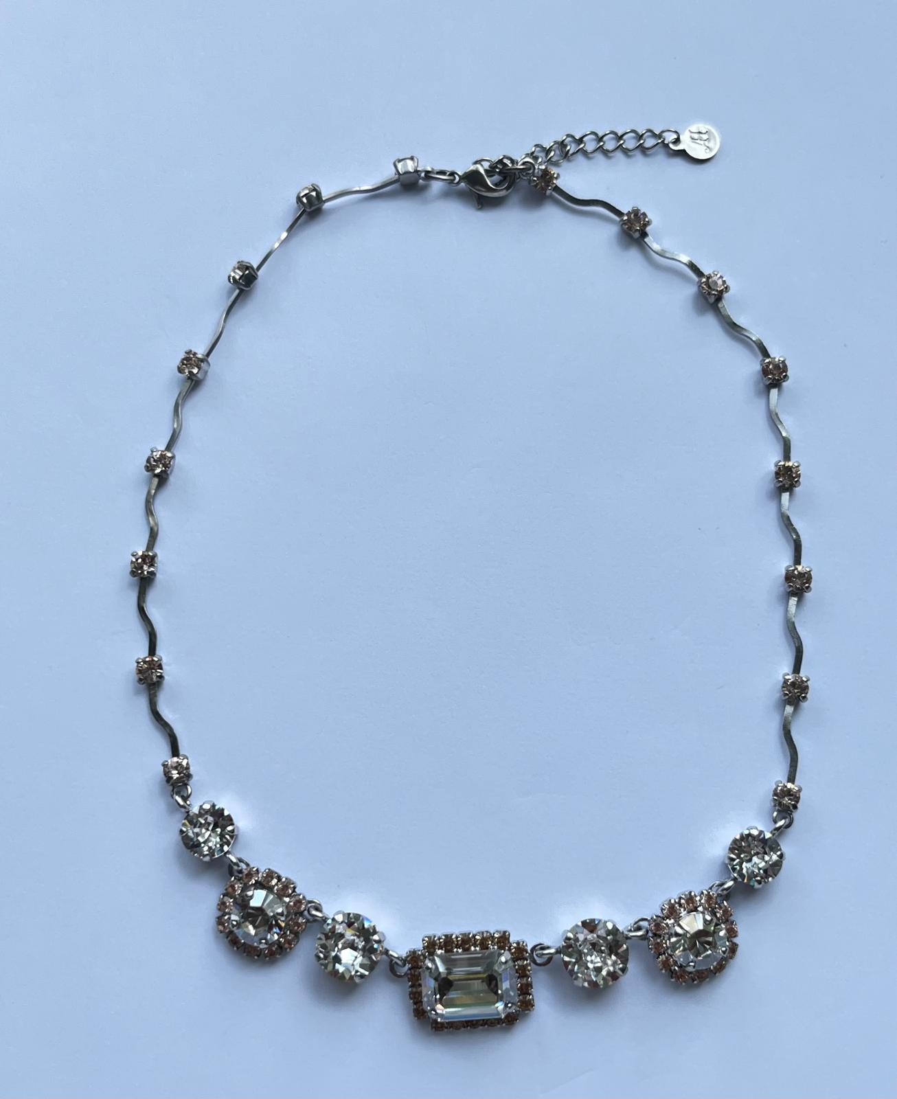 6124 Vintage Swarovski Kristallen Halsketten 39mm