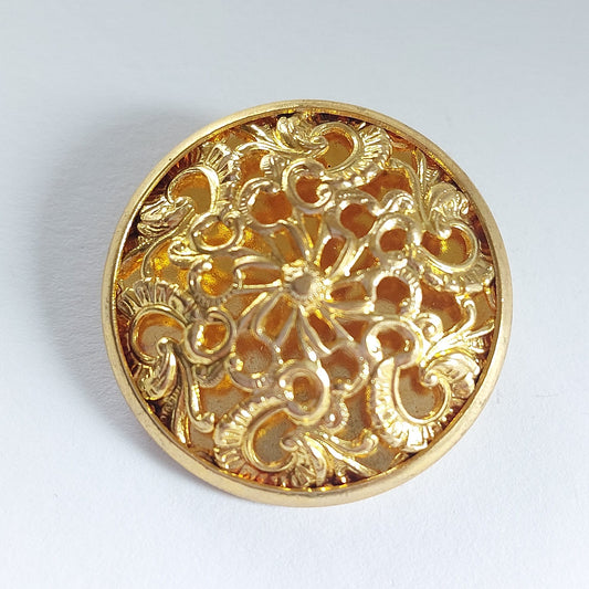4129 Knopfe mit Swarovski Kristallen 30mm