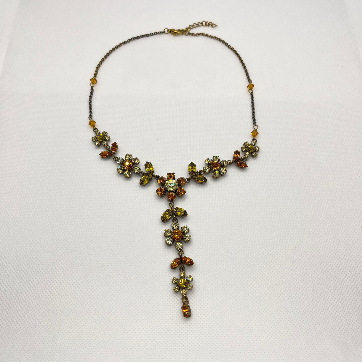 6262 Vintage Swarovski Kristallen Halsketten 40cm