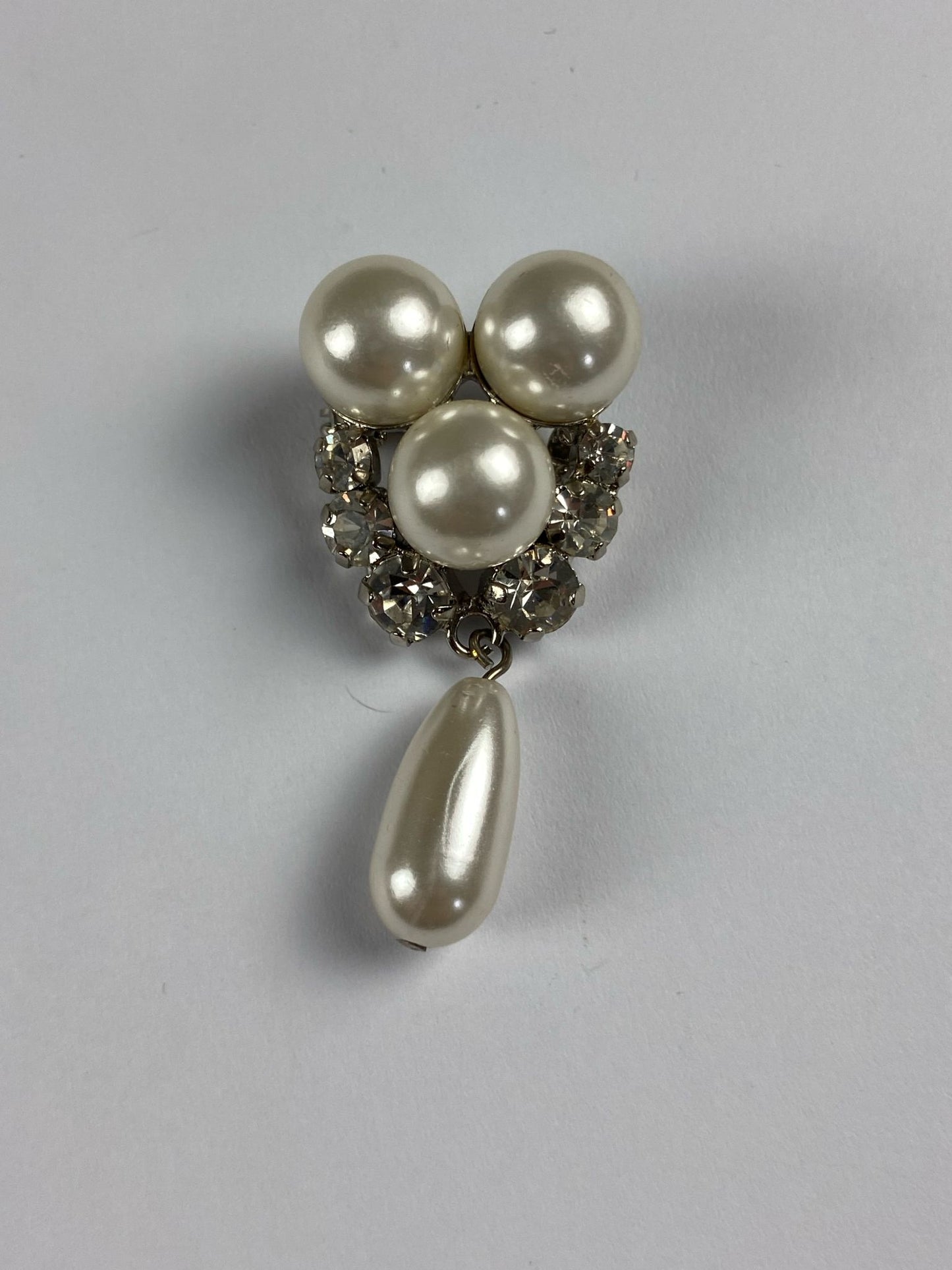 8752 Vintage Swarovski Kristallen Brosche 42mm
