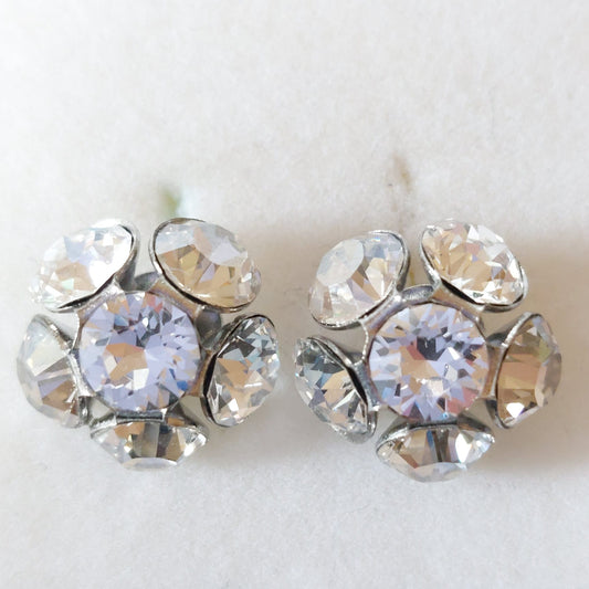 3853 Vintage Earring mit Swarovski Crystals