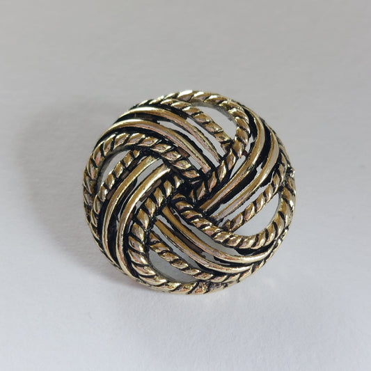 4112 Knopfe mit Swarovski Kristallen 22mm
